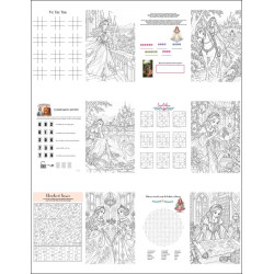 Livret d’activités enfant Princesse Royale – Collection Princesses Enchantées