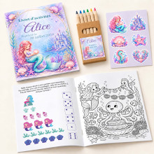 Livret d’activités enfant Palais des Perles – Collection Océan Enchanté
