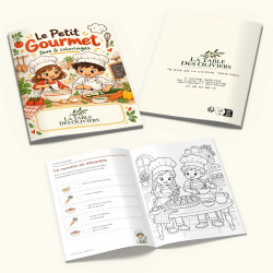 Livret jeux & coloriages personnalisé – Le Petit Gourmet
