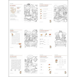 Livret jeux & coloriages personnalisé – Le Petit Gourmet