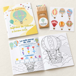 Livret d’activités enfant Montgolfière – Collection Autour du Monde