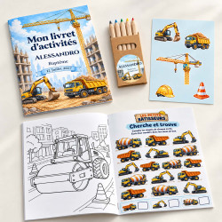 Livret d’activités enfant Chantier Urbain – Collection Les Petits Bâtisseurs