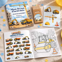 Livret d’activités enfant Chantier Urbain – Collection Les Petits Bâtisseurs