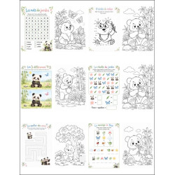 Livret d’activités enfant Les Petits Pandas – Collection Panda