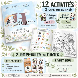Livret d’activités enfant Les Petits Pandas – Collection Panda