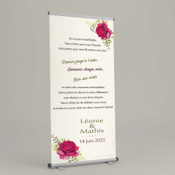 Bannière de bienvenue Mariage