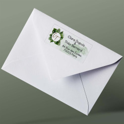 Étiquettes d'Adresse Tropicale