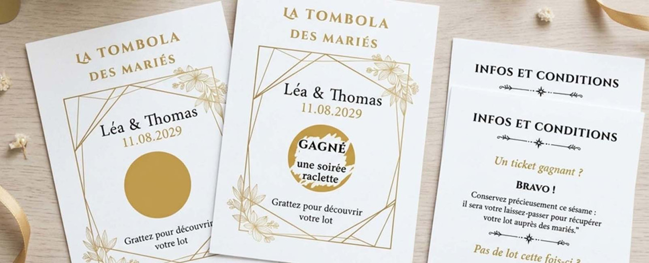 La Tombola des Mariés : L'animation chic qui détrône la jarretière